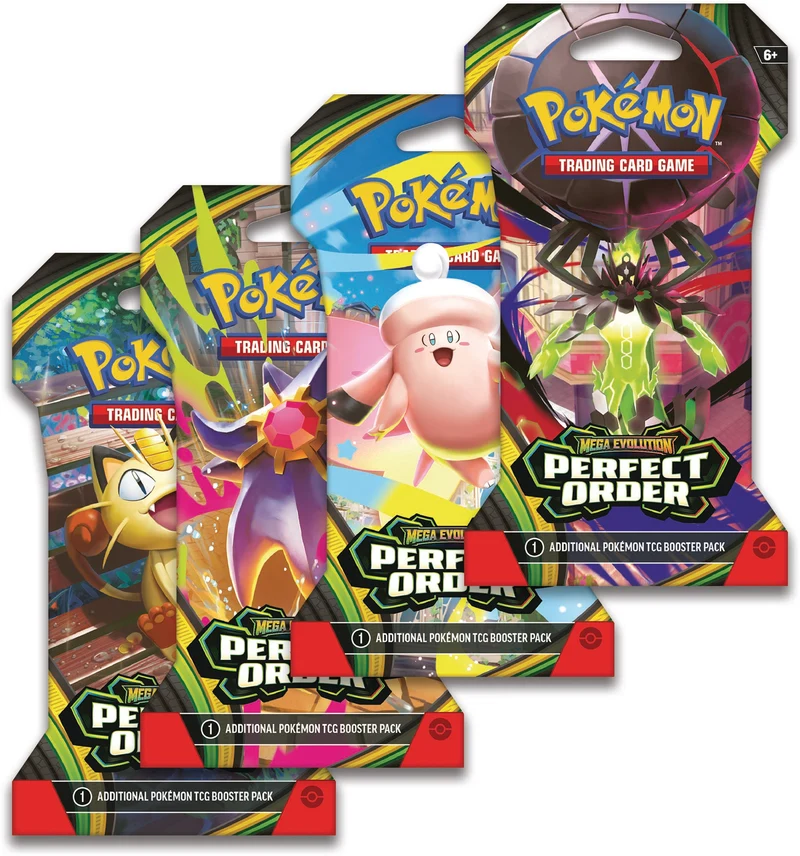 Pokemon Perfect Order sleeved Booster - Mega Evolution 3 (1 st)