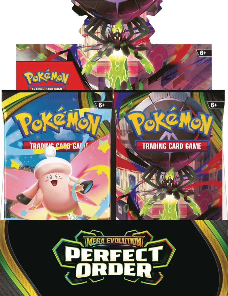 Pokemon TCG: Mega Evolution 3 - Perfect Order Booster Display