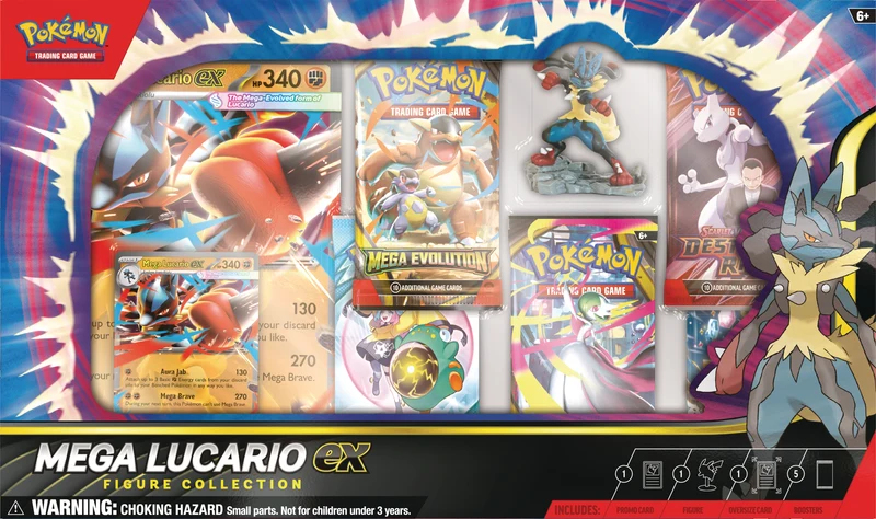 Pokémon, Mega Lucario EX Figure Collection