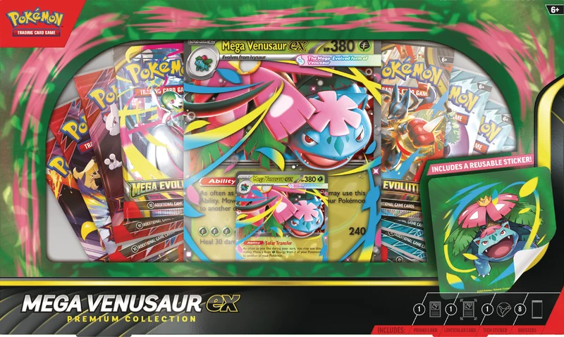 Pokemon Mega Venusaur Ex Premium Collection