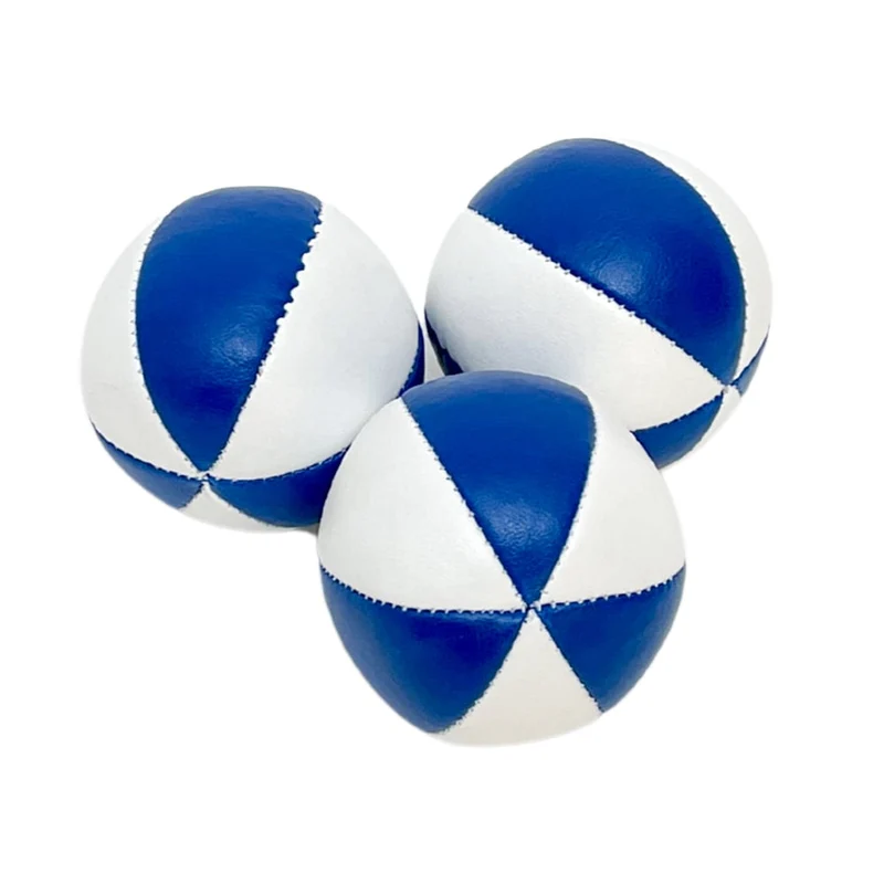 Jongleringsbollar 6 panel – 3-pack