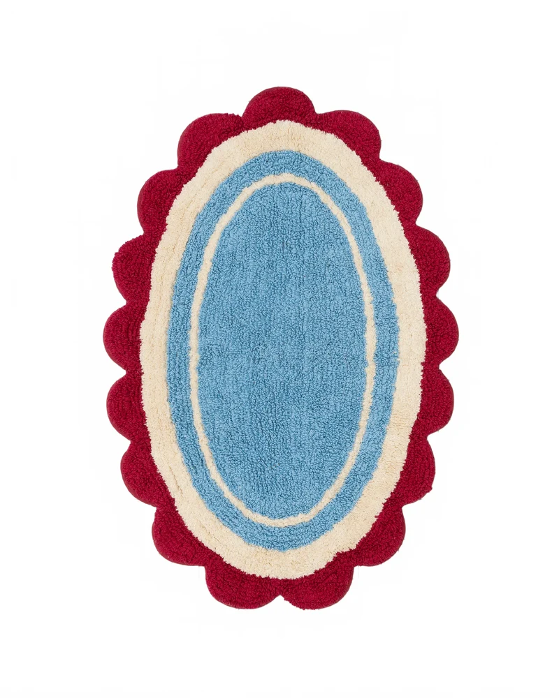 Badrumsmatta - Carmen Light Blue