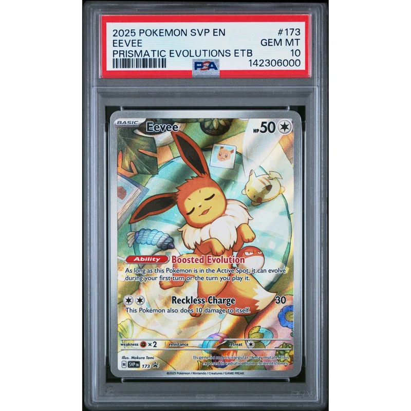 Pokémon TCG: Eevee #173 PSA 10 - Scarlet & Violet Promos