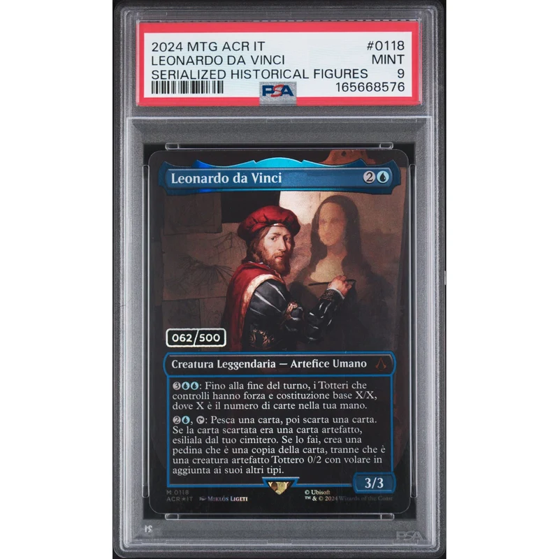 Magic the Gathering: Leonardo Da Vinci #0118 PSA 9