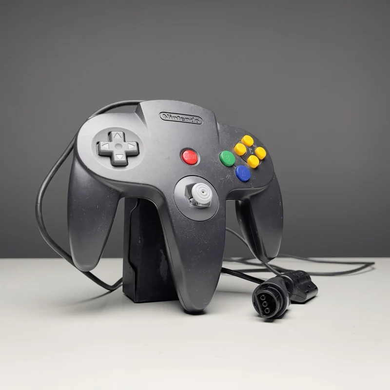 Original Handkontroll Svart - Nintendo 64