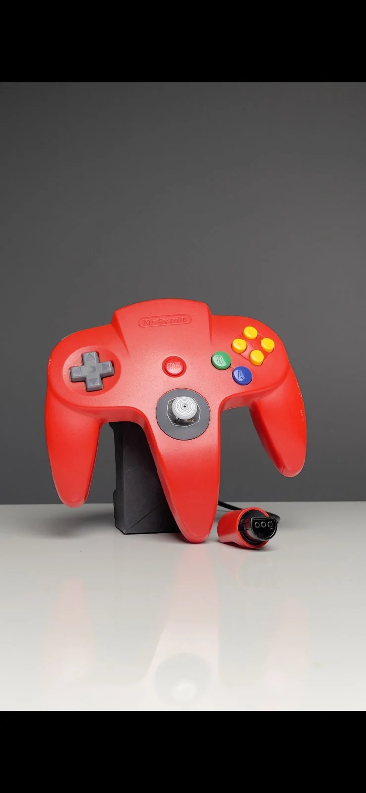 Original Handkontroll Röd - Nintendo 64