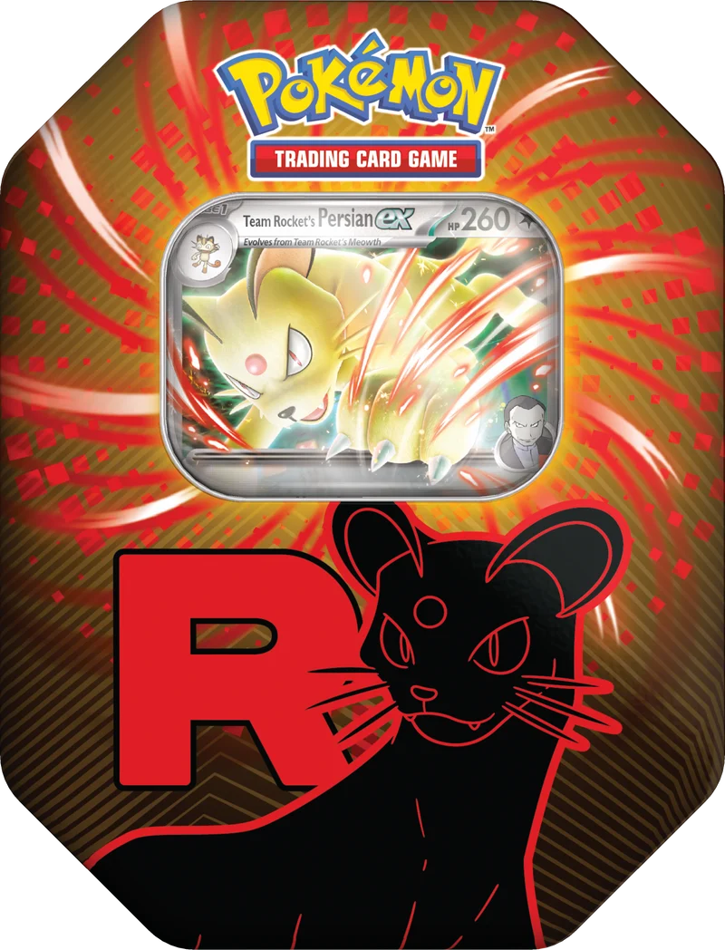 POKEMON TIN EX TEAM ROCKETS PERSIAN