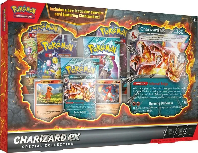 Scarlet & Violet: Charizard EX Special Collection box