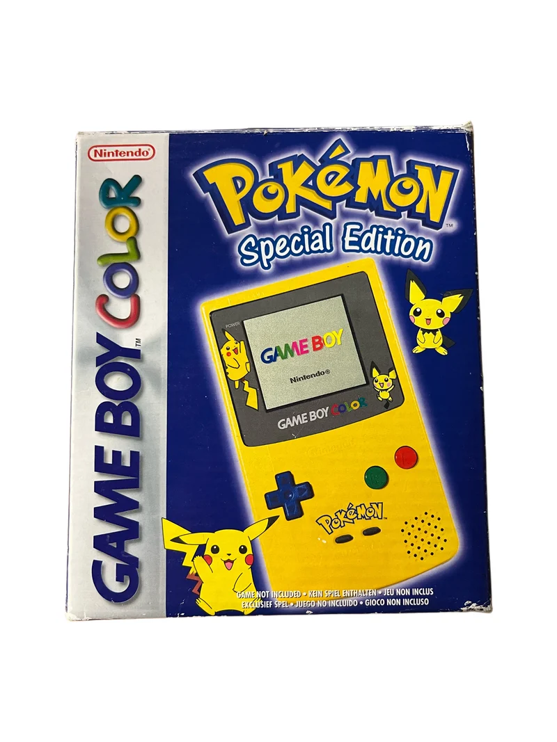 Nintendo GameBoy Color - Pokemon Special Edition - Komplett