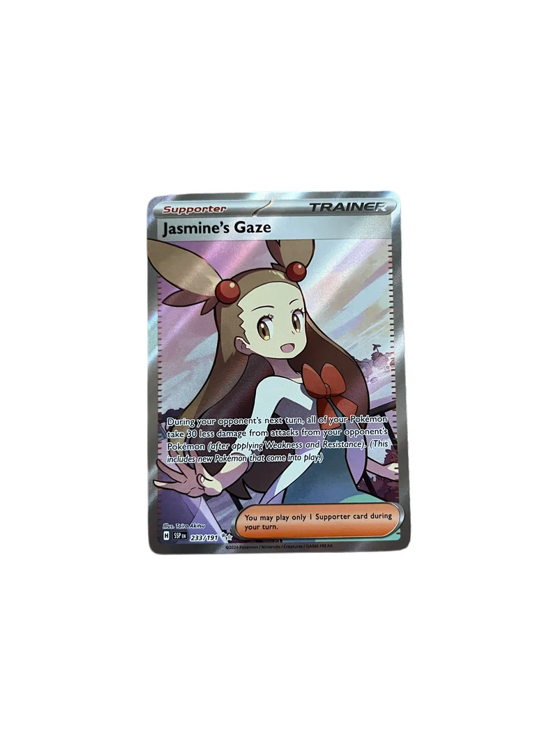Jasmine's Gaze - 233/191 - Full Art Secret Rare Scarlet & Violet: Surging Sparks Singles