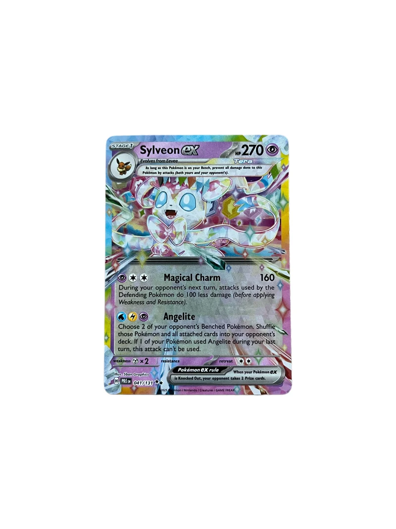Sylveon ex - 041/131 - Ultra Rare Scarlet & Violet: Prismatic Evolutions Singles
