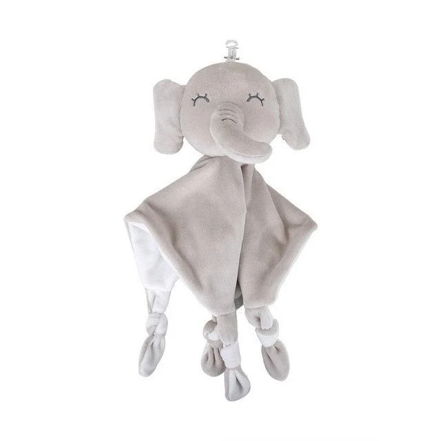 Doudou Éléphant Gris
