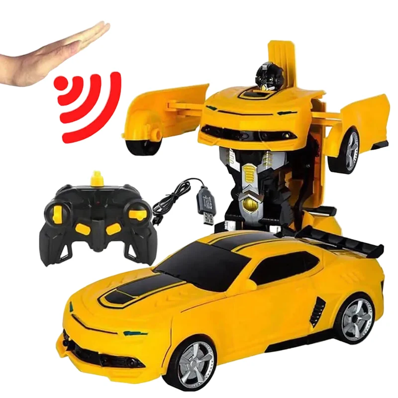 Barns Fjärrstyrd Transformationsbil och Robot