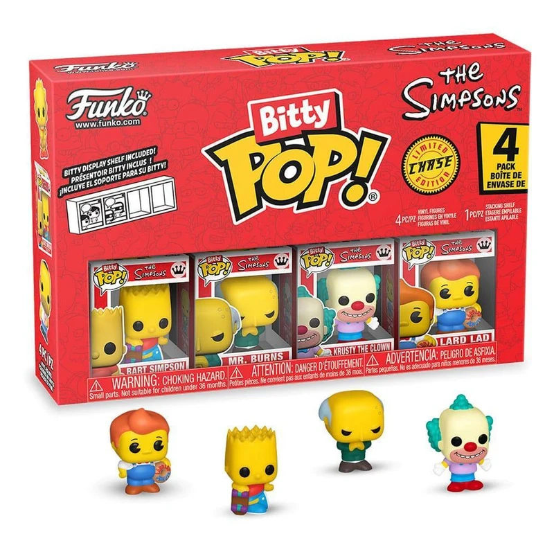 The Simpsons Bitty POP! Figur 4-Pack - Series 1