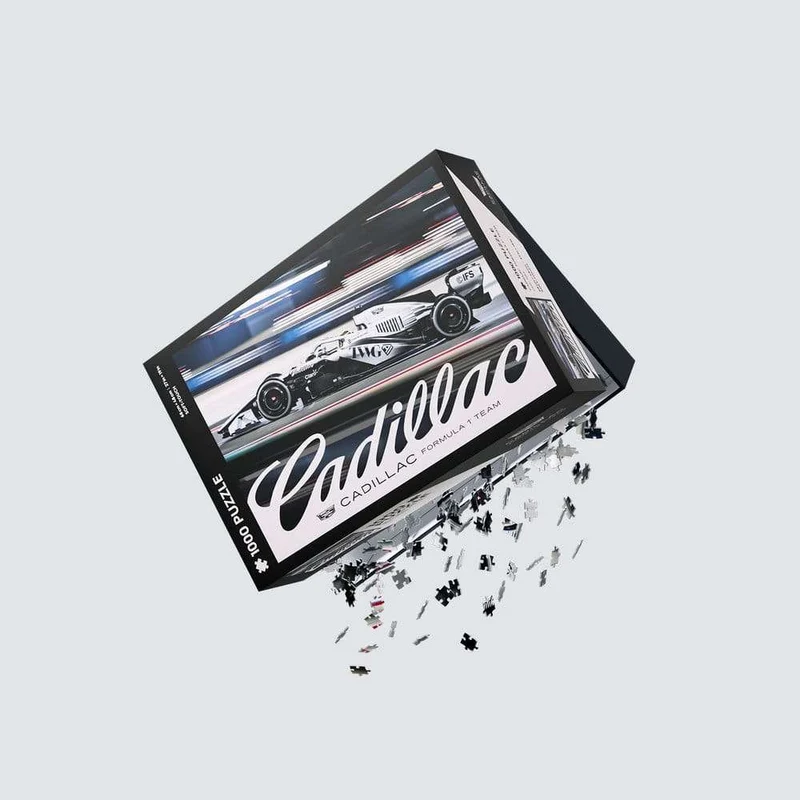 Cadillac Formula 1 Team Puzzle 2026 – Pussel med 1000 bitar, 48 x 68 cm