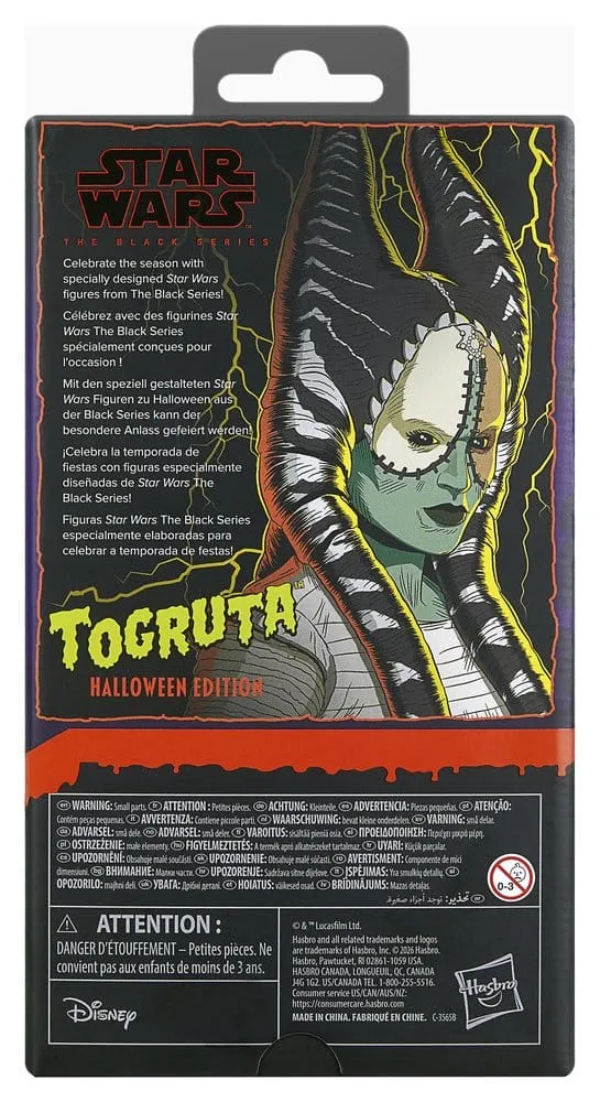 Star Wars The Black Series Action Figure Togruta (Halloween Edition) 15 cm