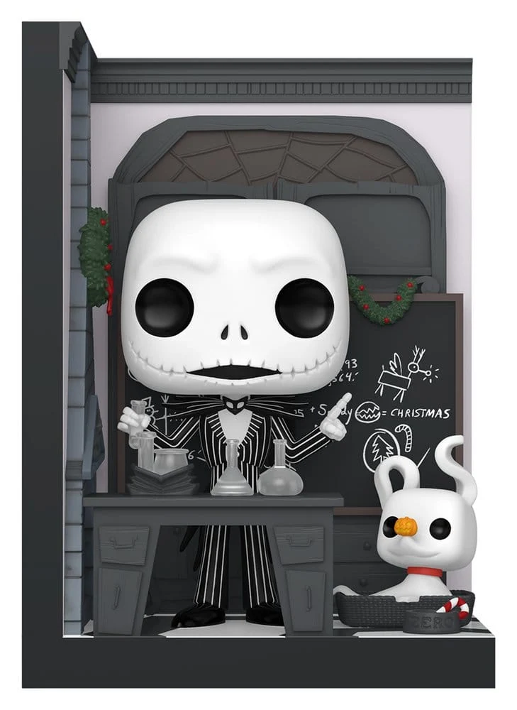 Nightmare Before Christmas POP! Nooks-figur Jack Skellingtons rum 9 cm