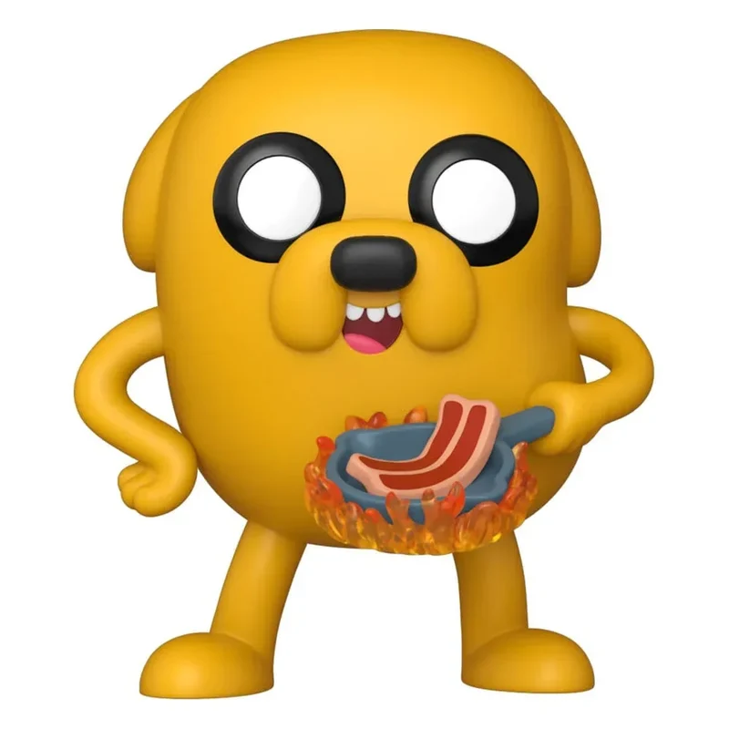 Adventure Time POP! Animation Figur Jake med Baconpannkakor 9 cm