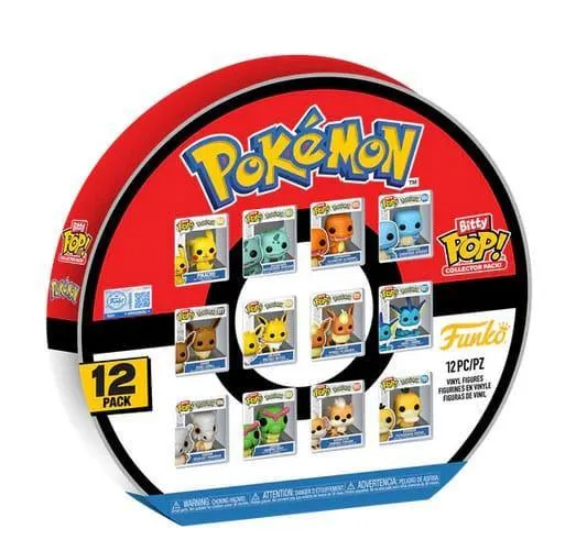 Pokemon Bitty POP! Figur Multipack 2,5 cm Display (12)