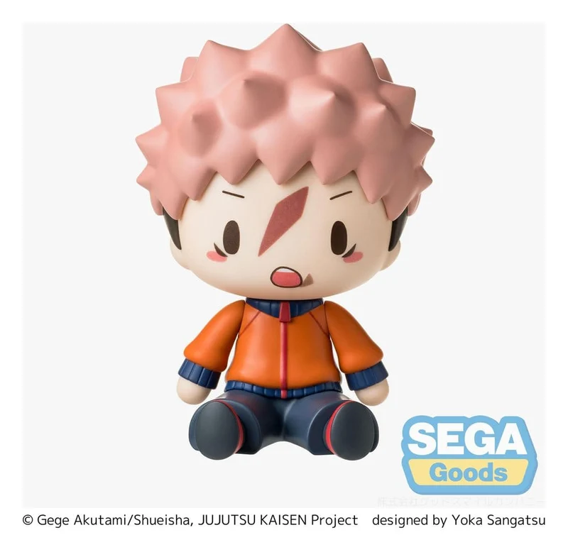 Jujutsu Kaisen Fuwa Petit minifigur Yuji Itadori 8 cm