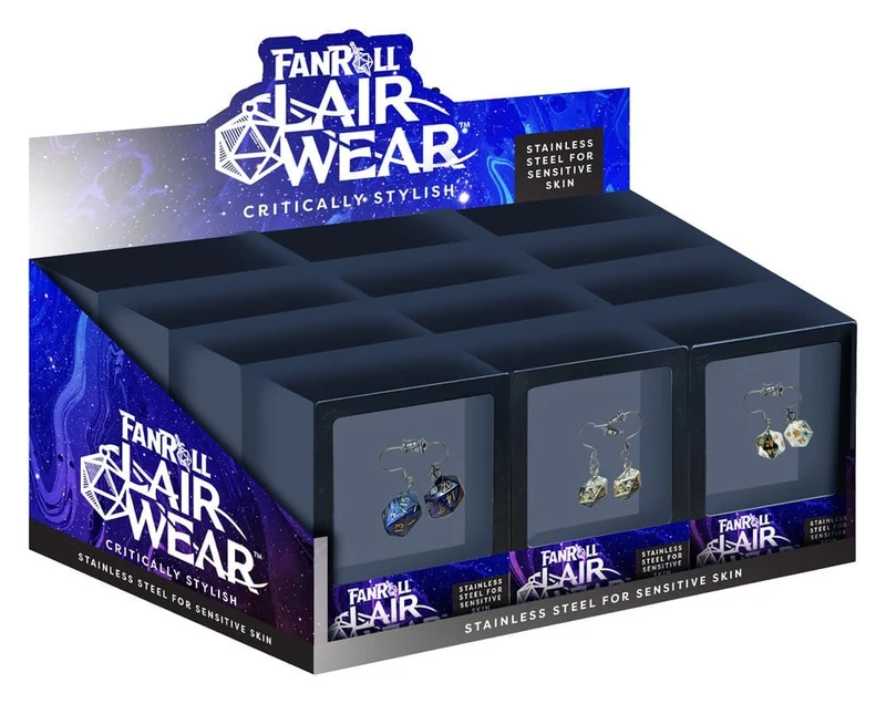 Lair Wear Dice örhängen, blandat sortiment (12 st)