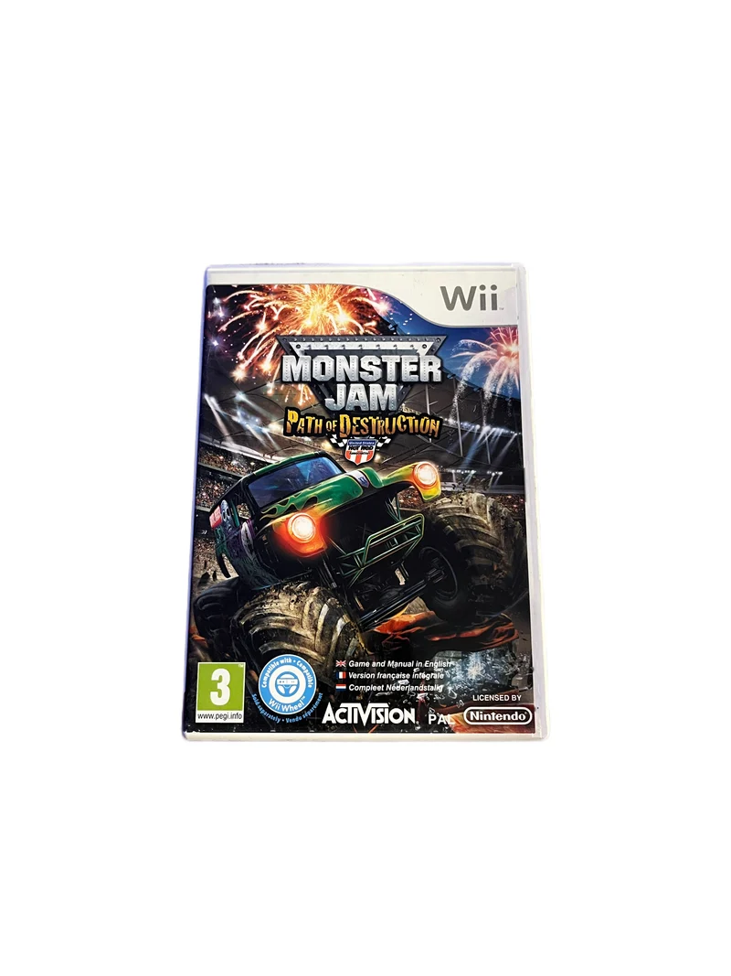 Monsters Jam Path Of Destruction - Wii