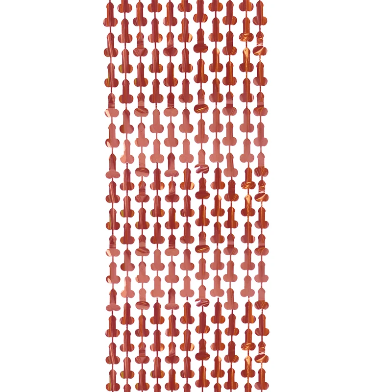 Glitterdraperi, penis 100x200 cm