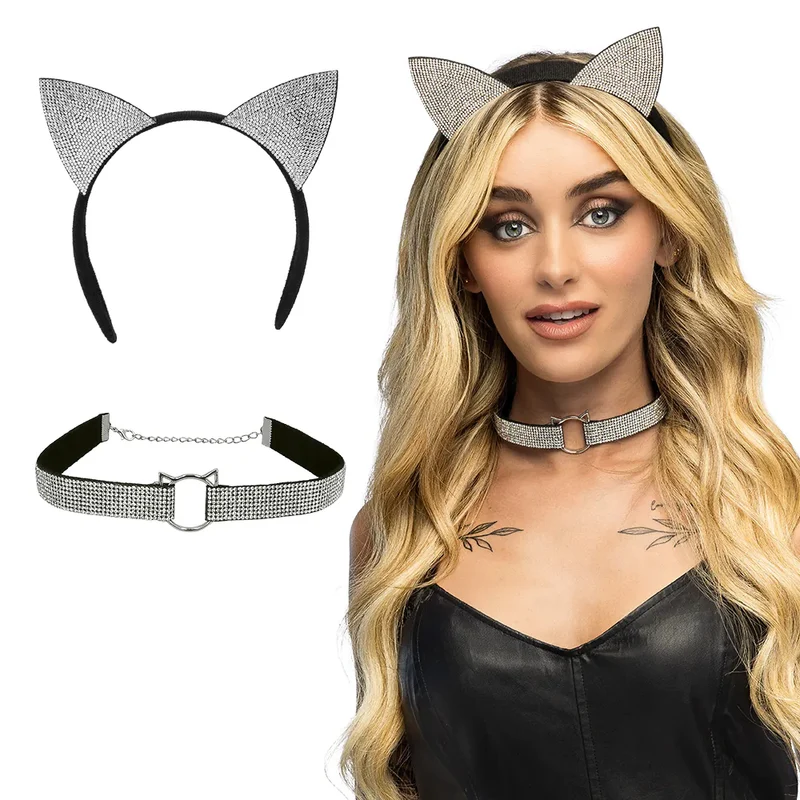 Diadem, cat diamond set