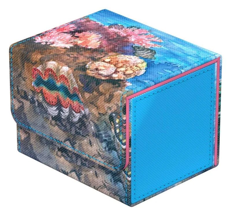 Ultimate Guard Sidewinder 100+ Xenoskin "Coral Places" – Seablue Hush