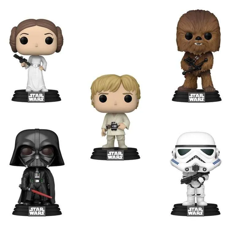 Star Wars POP! Vinyl Figures 5-Pack Black Friday Bundle 9 cm