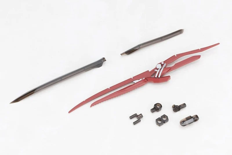 Kotobukiya M.S.G. Model Kit Accessory Set Virtuous Style 15 Silhouette Sword Deep Red Ver. 14 cm
