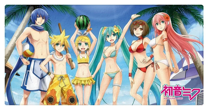Hatsune Miku XXL strandhandduk Summertime! 150 x 75 cm
