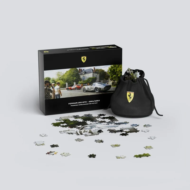 Ferrari 250GTO Premium Puzzle Prancing Horse Racing For Victory (1000 bitar) 97 x 34 cm