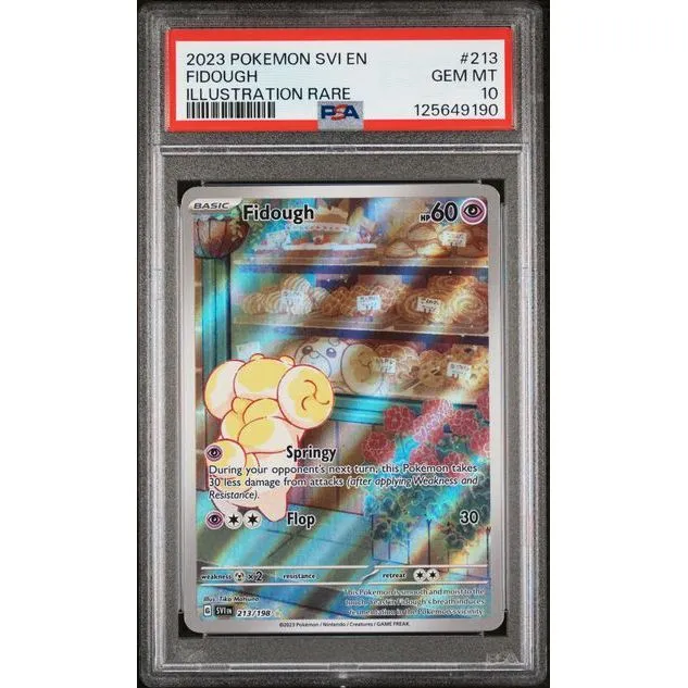 Pokémon TCG: Fidough #213 PSA 10 - Scarlet & Violet