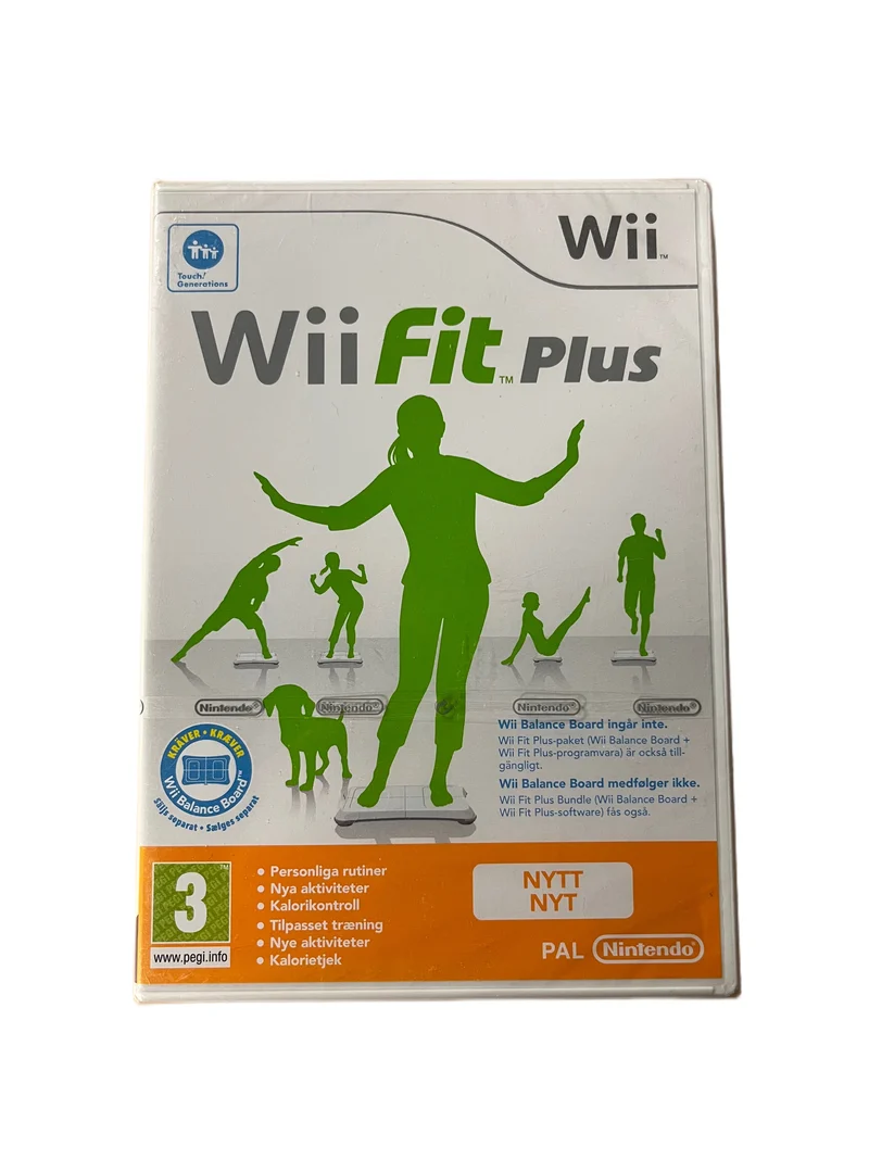 Wii Fit Plus (Nytt inplastat) - Wii