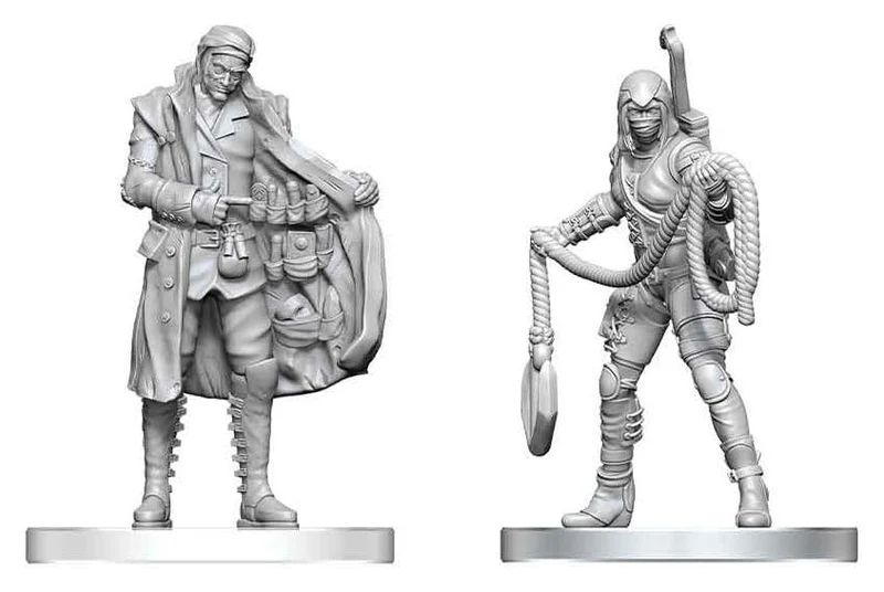 Pathfinder Battles Deep Cuts omålad miniatyr Burglar & Fence 14 cm