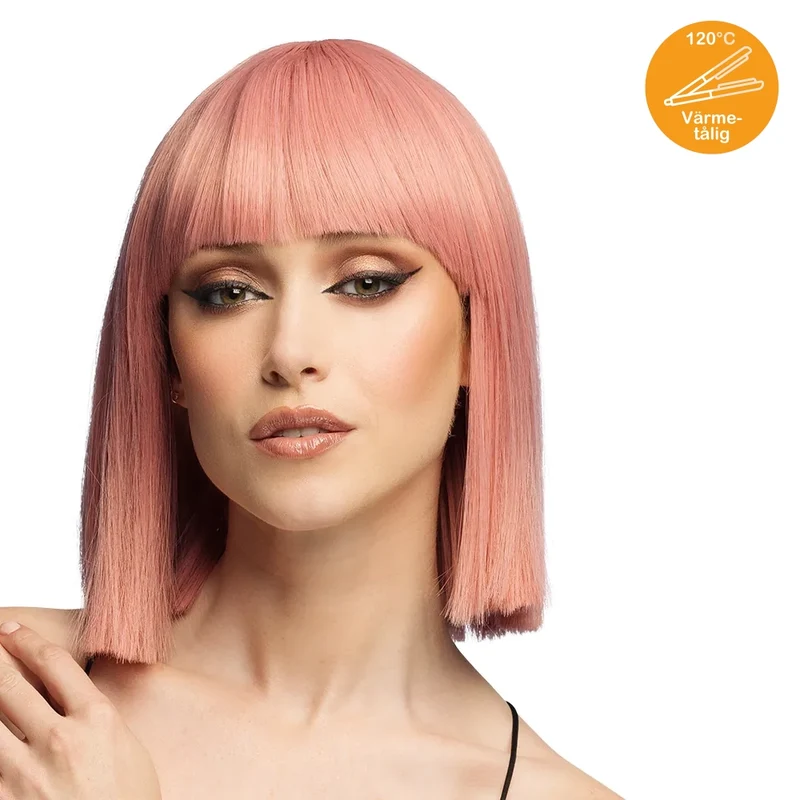 Peruk, Djamilla coral pink