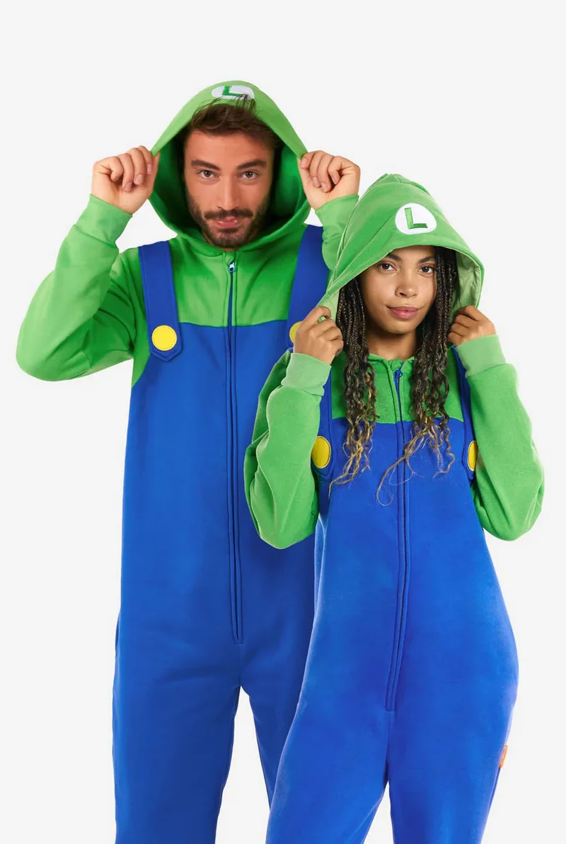 Opposuits onesies, Luigi
