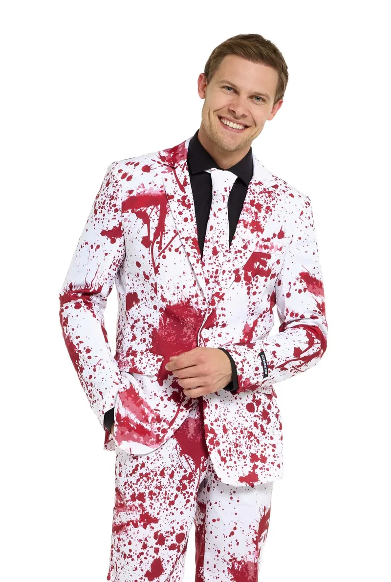 Suitmeister Bloody Suit White