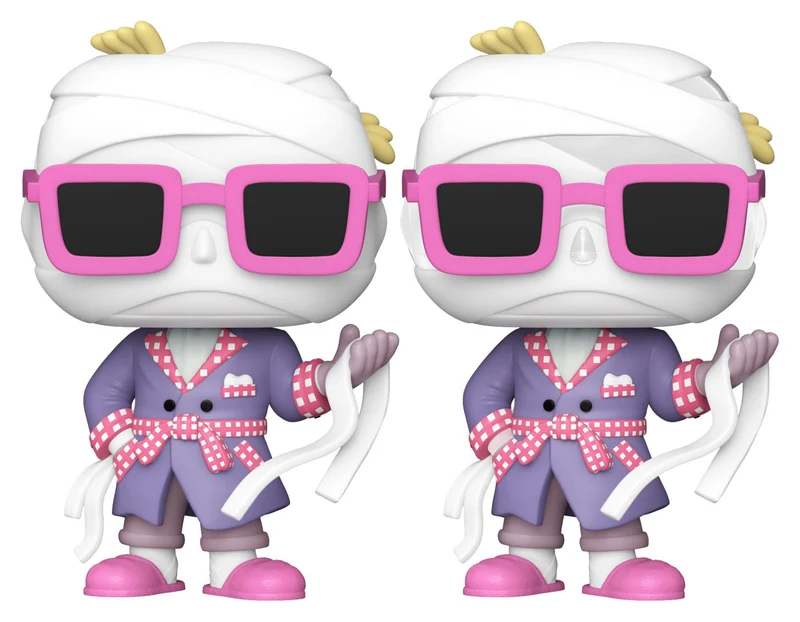 Universal Monsters POP! Animation Figurer Invisible Man med Chase 9 cm Sortiment (6)