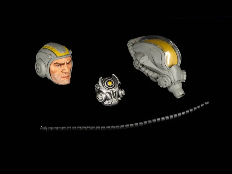 Kosmiskt Karaktärs Paket Actionfigur Tillbehör Sentry Uppgraderingsset