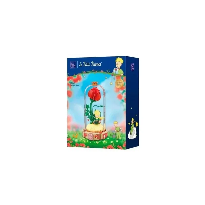 The Little Prince Eternity Series Konstruktionsset - Den Enda Rosen 22 cm