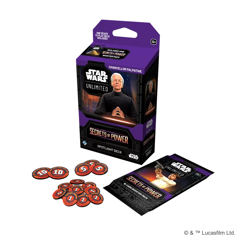 Star Wars: Unlimited - Secrets of Power - Spotlight Deck - Chancellor Palpatine