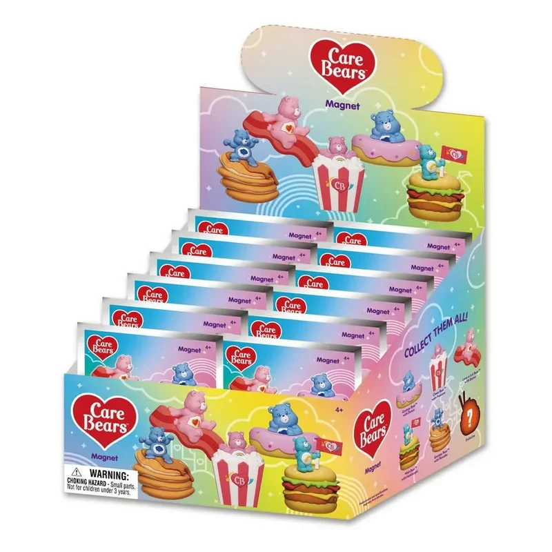 Care Bears Blind Pack Series 1 Display (12) - Officiellt Licensierade Magneter