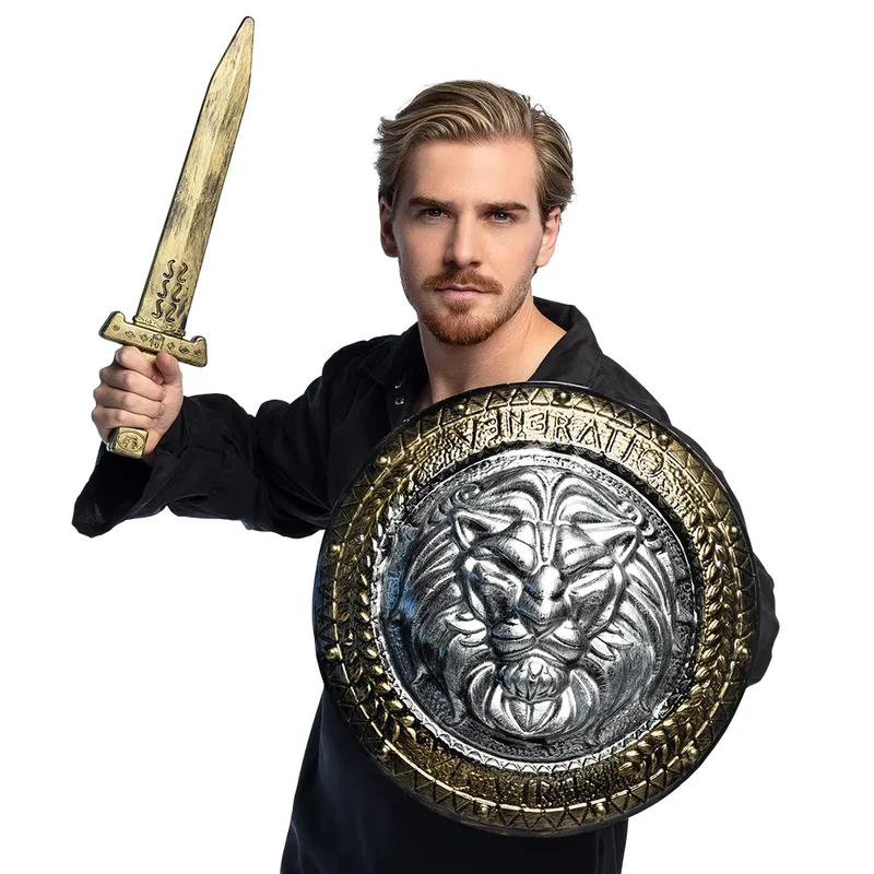 Riddarsvärd med sköld