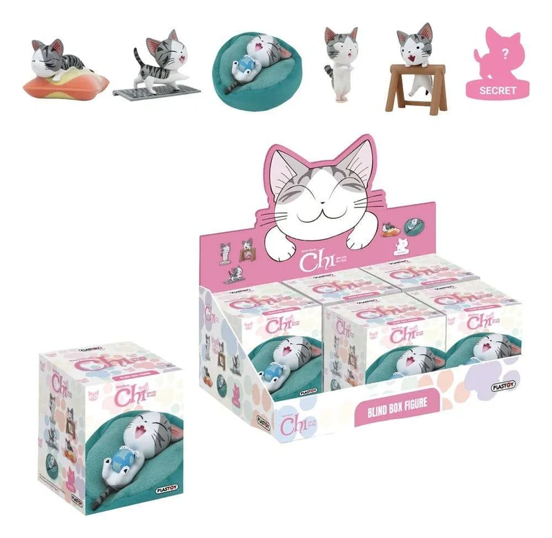 Chi's Sweet Home Mini-figurer Blind Box Sortiment (6 stycken)