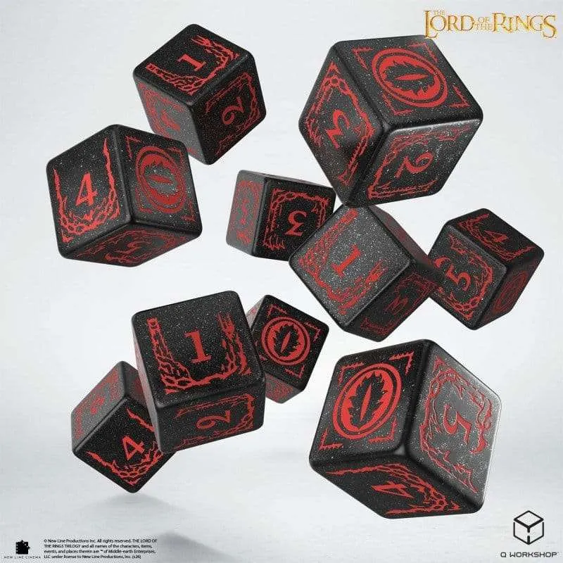 The Lord of the Rings: 10 D6-tärningar Mordor
