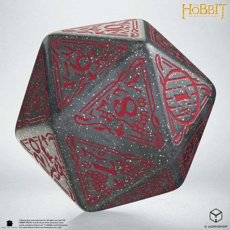 The Hobbit Spindown Jumbo Die Lunaris TCG D20