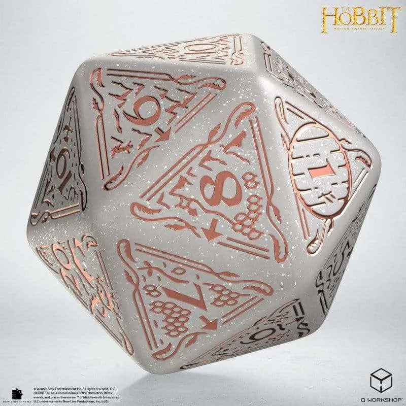 The Hobbit Spindown Jumbo-tärning Radiant TCG D20