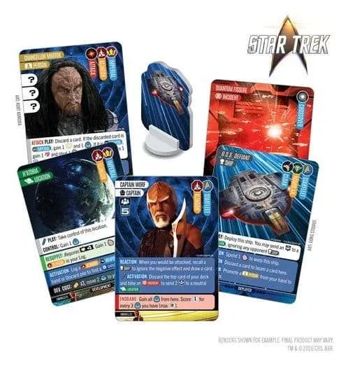 Star Trek: Captain's Chair Card Game – Duty and Honor Expansion (engelsk version)